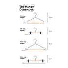 Mustard Made Kids Top Hangers - Slate.
