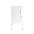 Mustard Made Shorty Locker - White - Left Hand Opening.