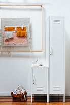 Mustard Made Shorty Locker - White.