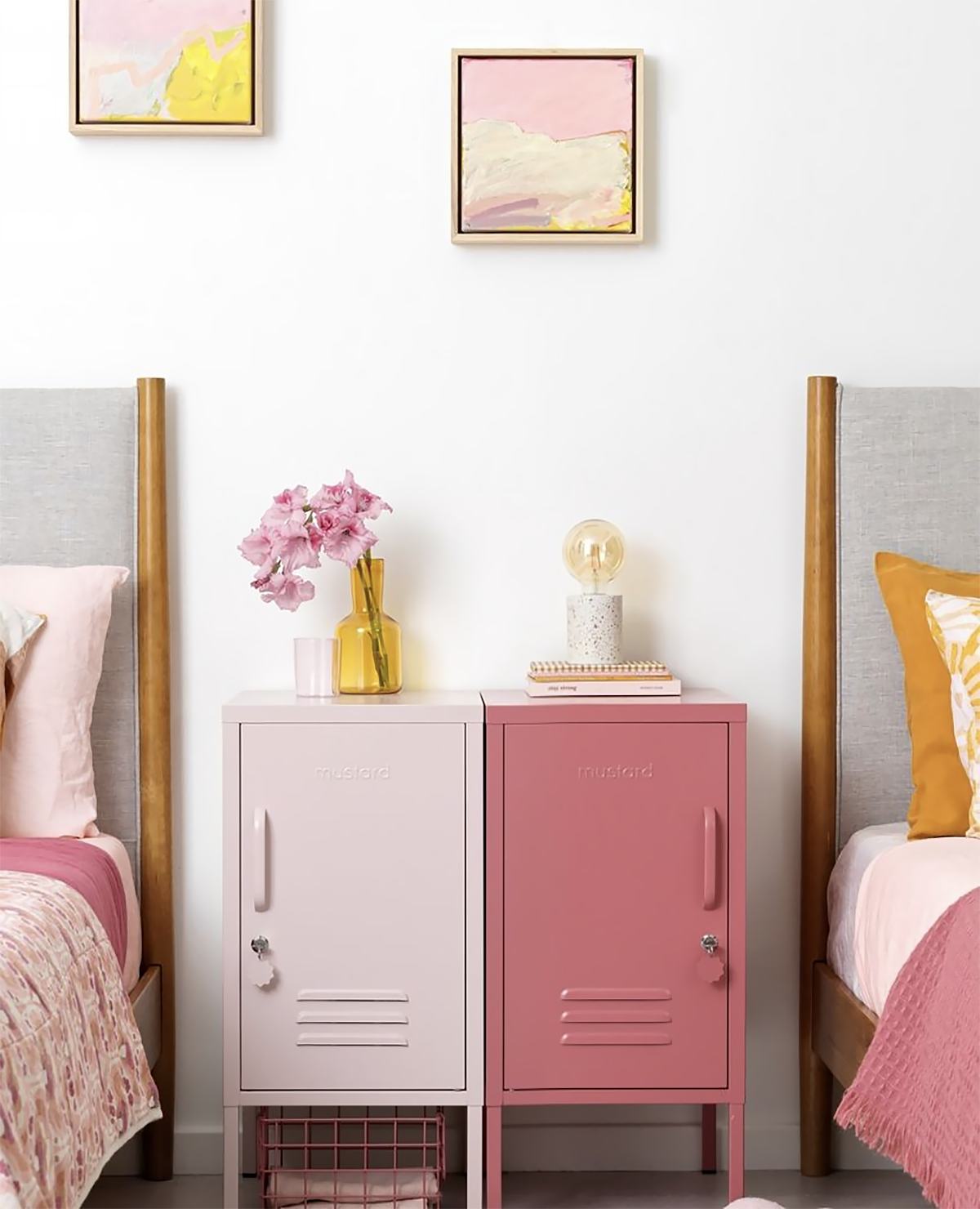 Mustard Made Shorty Locker - Berry - Left Hand Opening