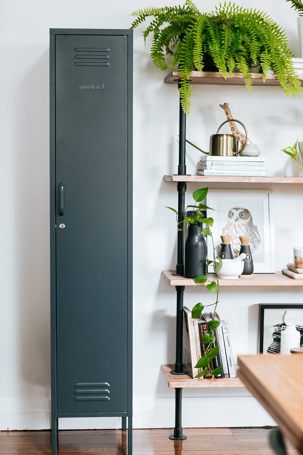 Mustard Made Skinny Locker - Slate.