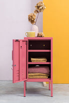 Mustard Made Shorty Locker - Berry - Left Hand Opening.