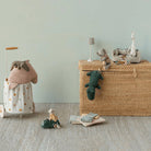 Maileg Safari Friends, Crocodile, Mini - Forest Green