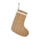 Ferm Living Vari quilted Christmas Stocking - Tan