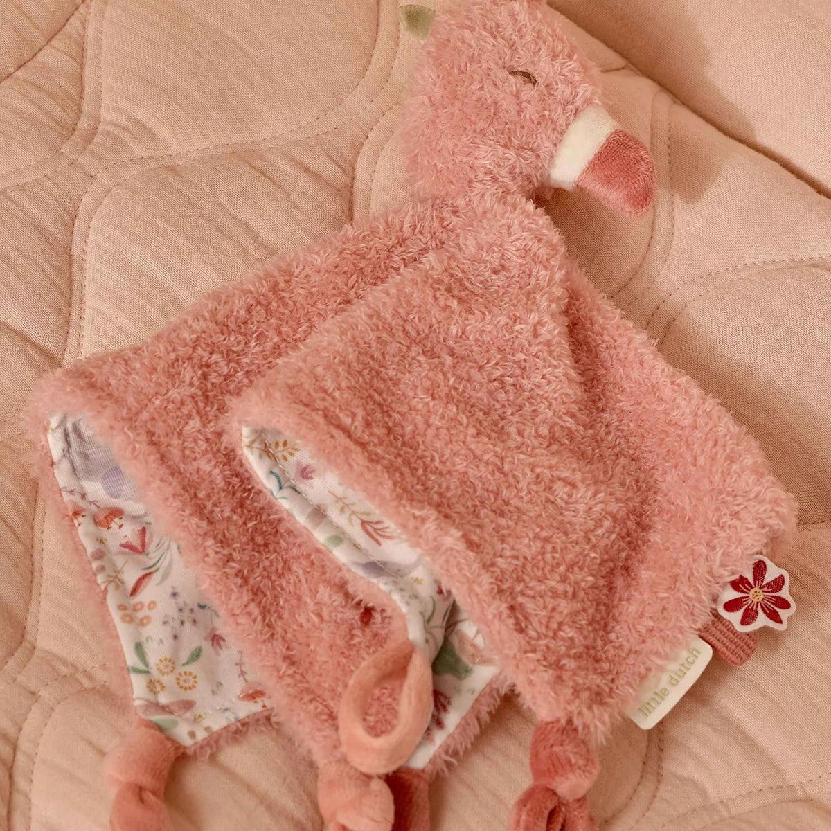 Little Dutch Flamingo Cuddle Cloth - Safari Friends