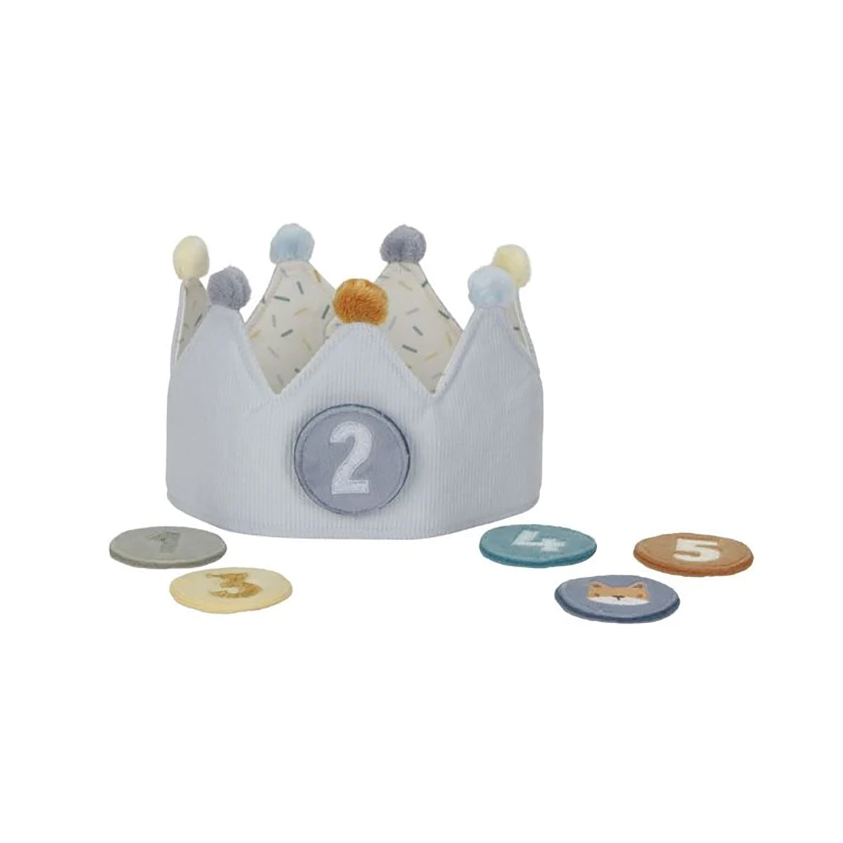 Little Dutch Birthday Crown - Blue