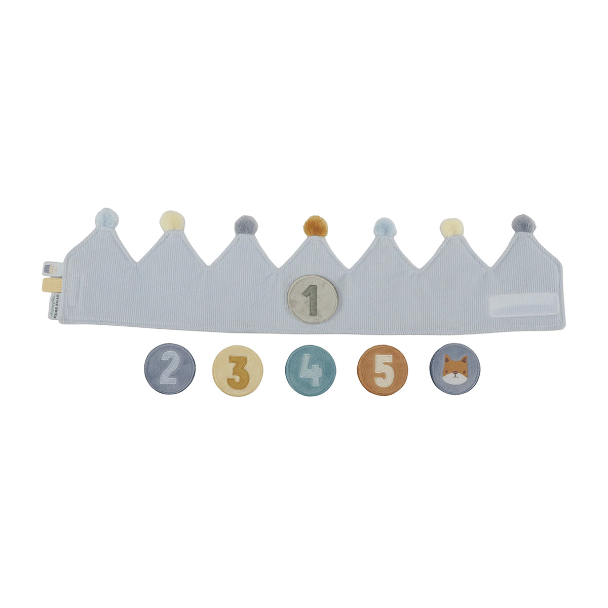 Little Dutch Birthday Crown - Blue