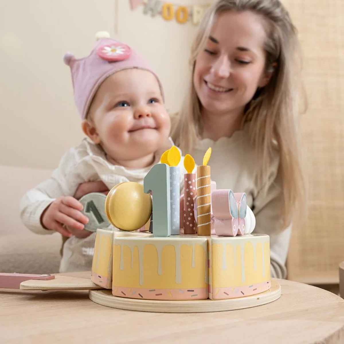 Little Dutch Birthday Crown - Pink