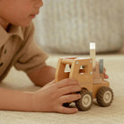 Little Dutch Wooden Crane Truck