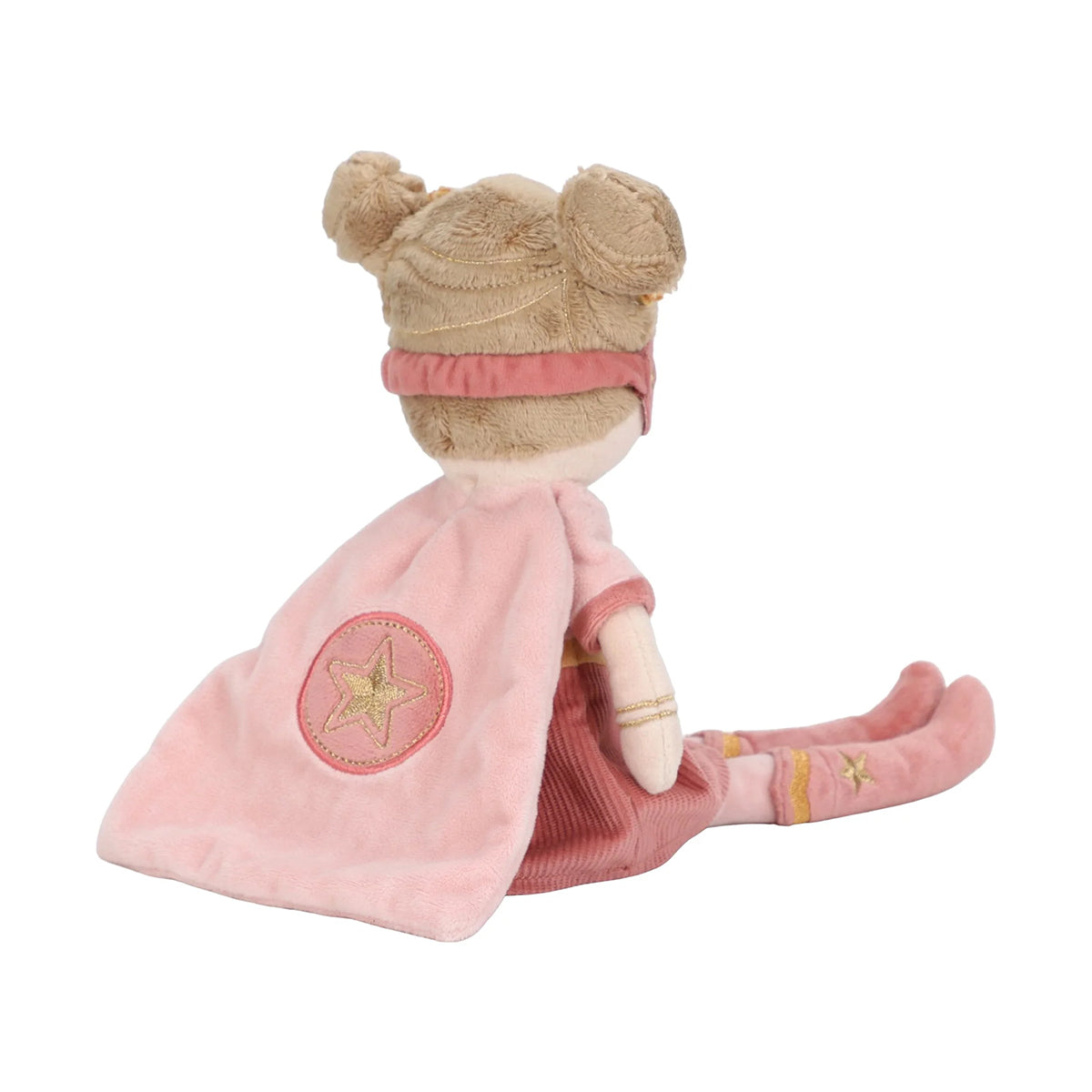Little Dutch Cuddle Doll Superhero Rosa - 35cm