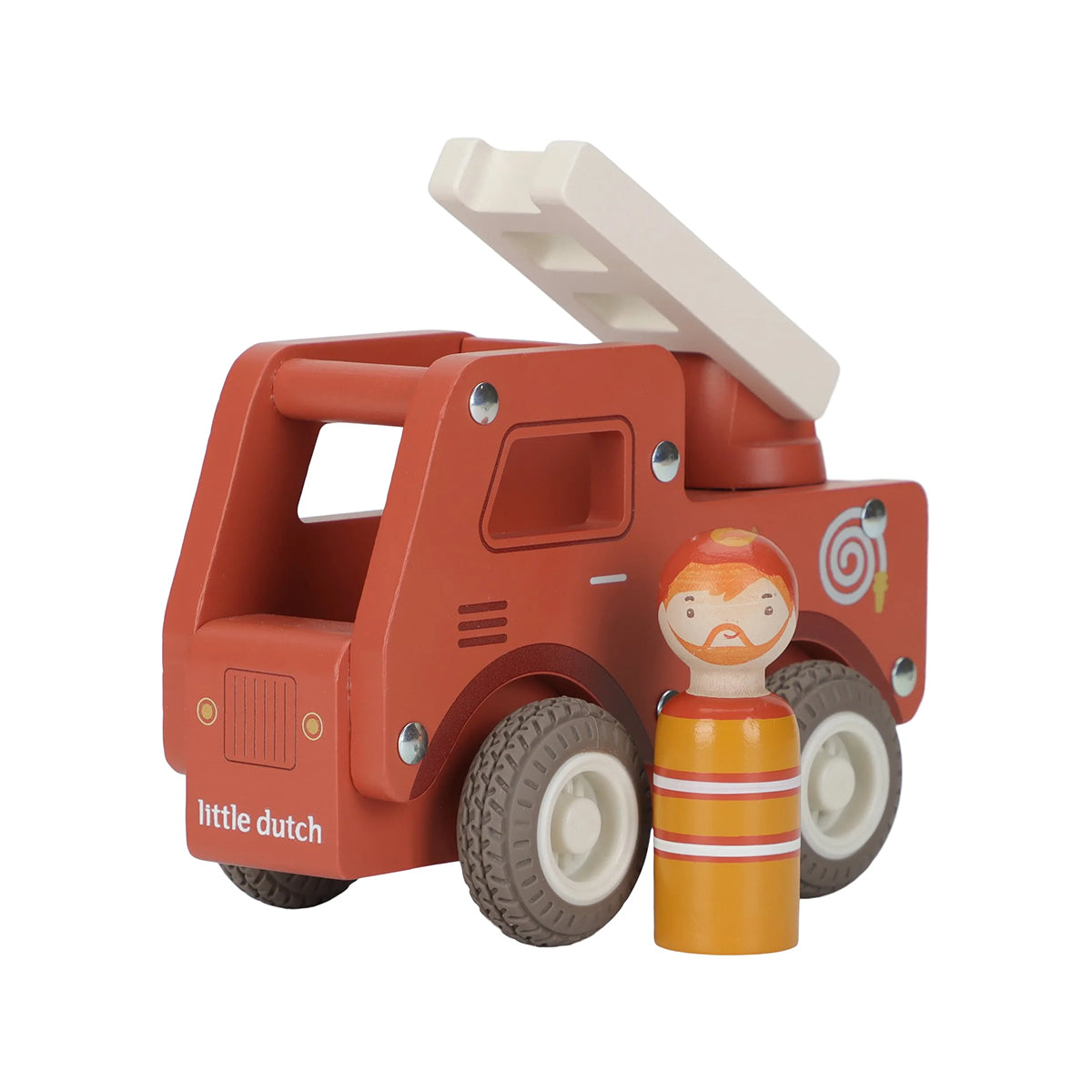 Little Dutch Wooden Fire Truck