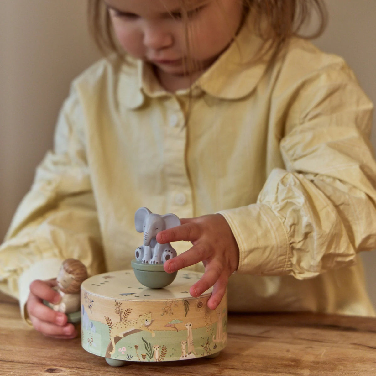 Little Dutch Musical Box - Safari Friends