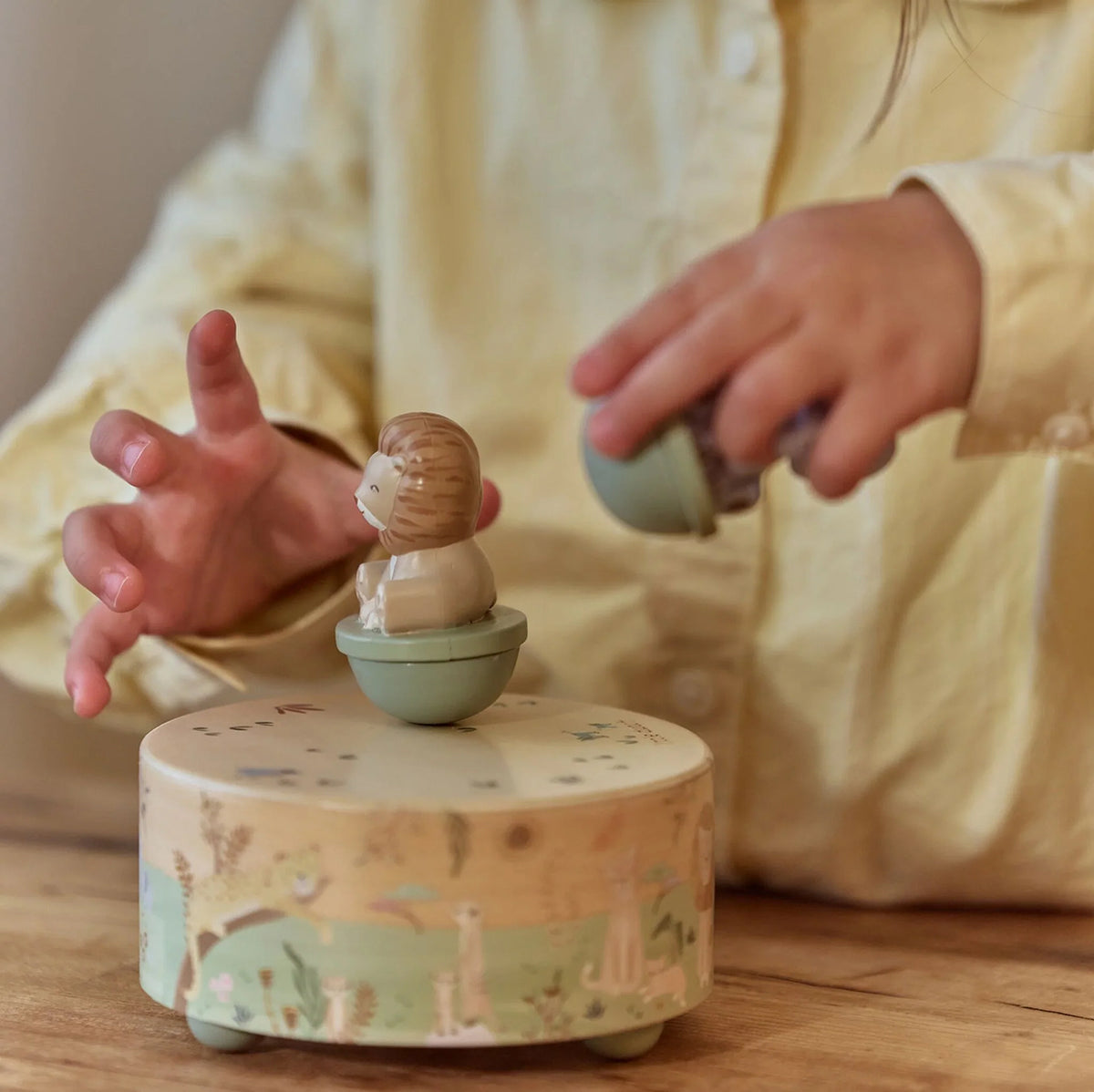 Little Dutch Musical Box - Safari Friends