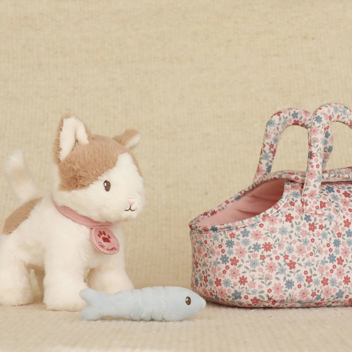 Little Dutch Plush Cat in Bag - Marley