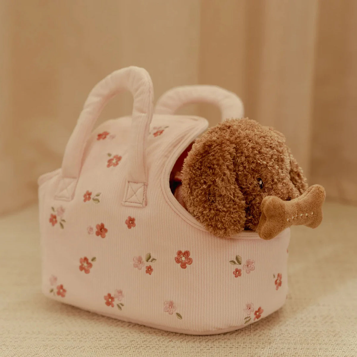 Little Dutch Plush Cat in Bag - Jackie