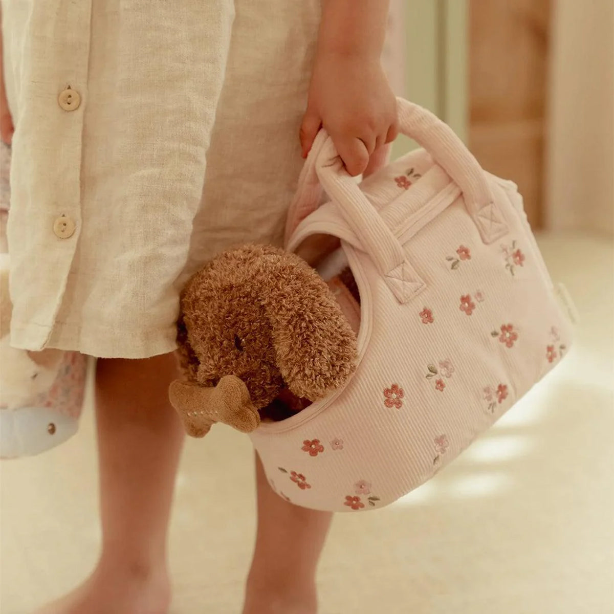 Little Dutch Plush Cat in Bag - Jackie