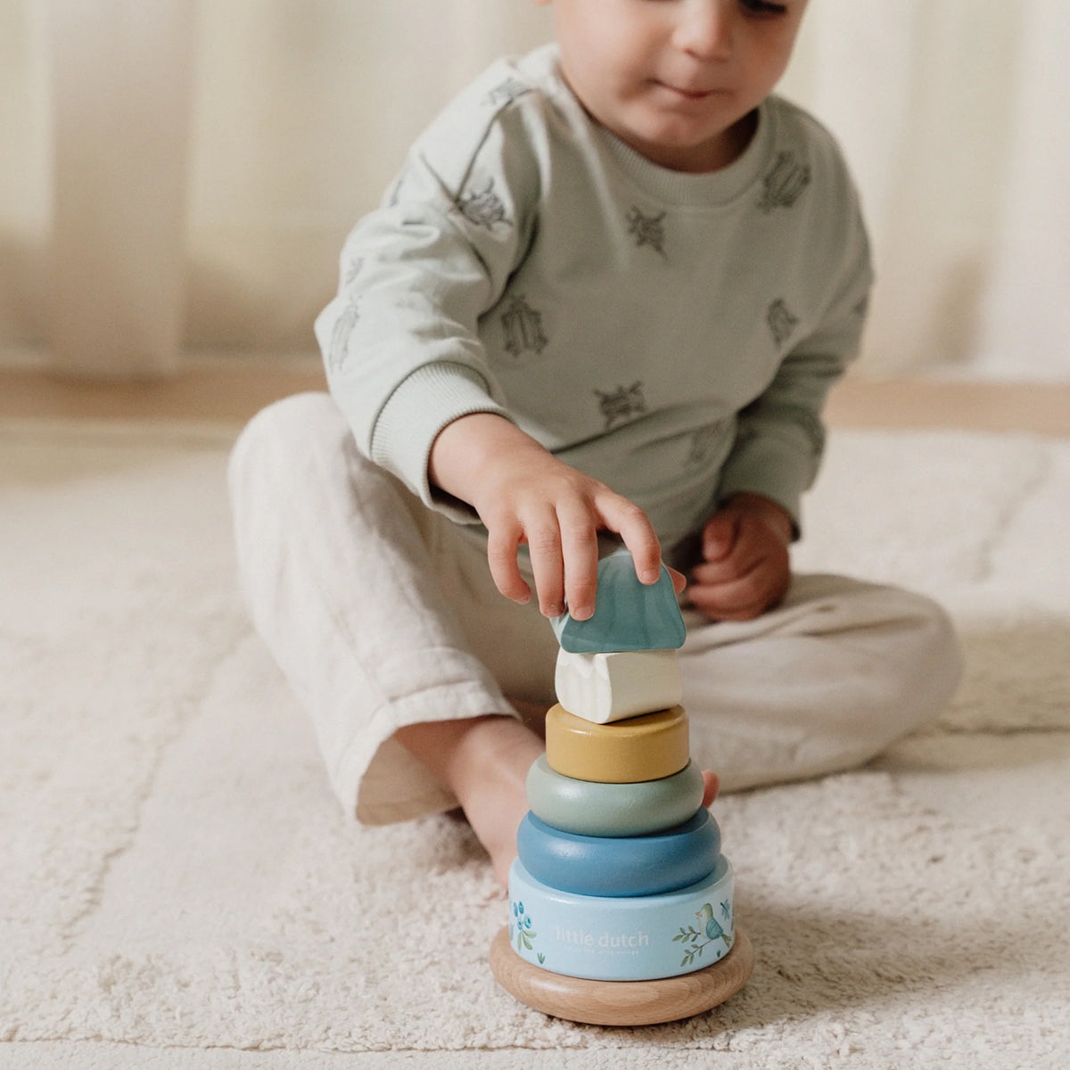 Little Dutch Rocking Ring Stacker - Forest Friends