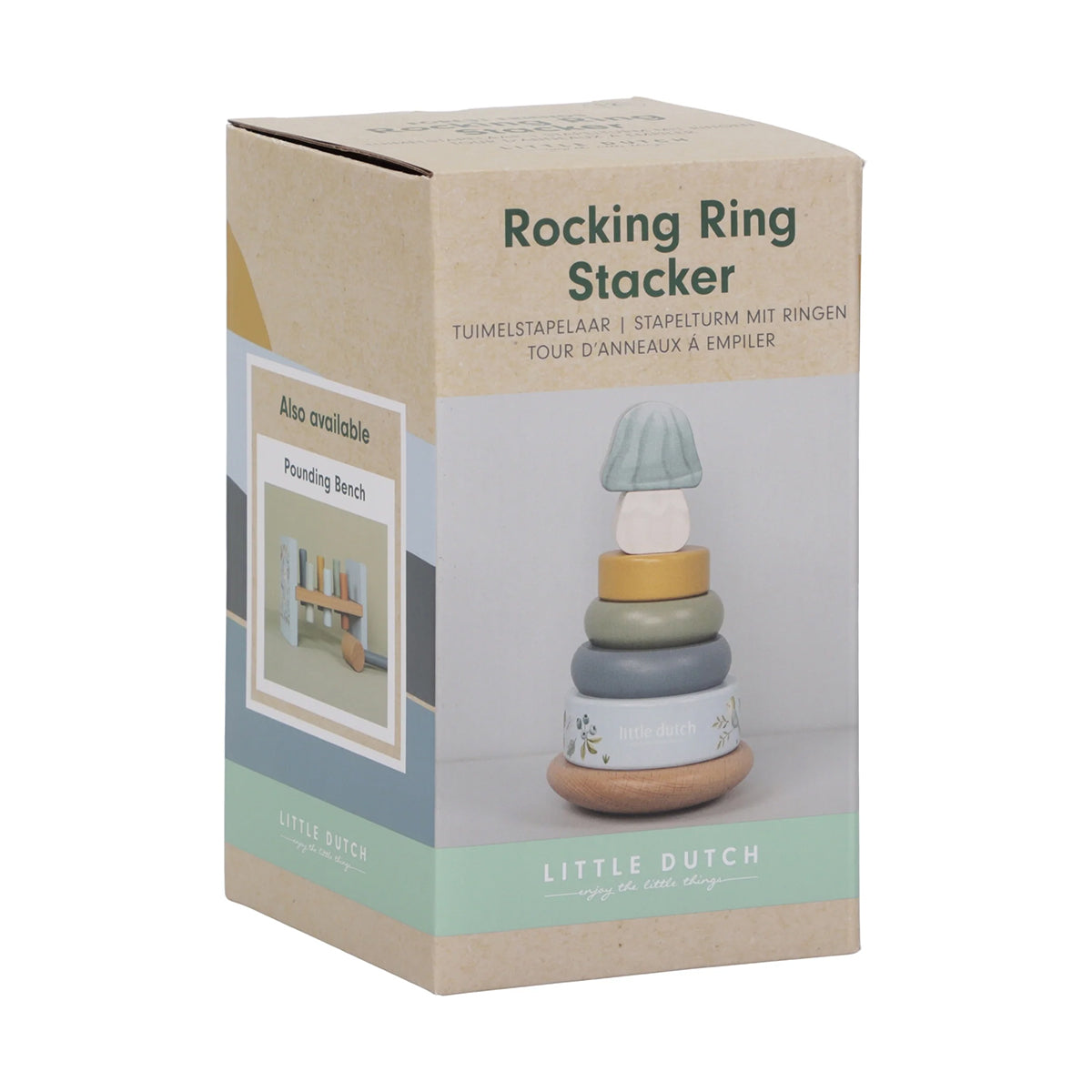 Little Dutch Rocking Ring Stacker - Forest Friends