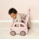 Little Dutch Walker Wagon - Pink