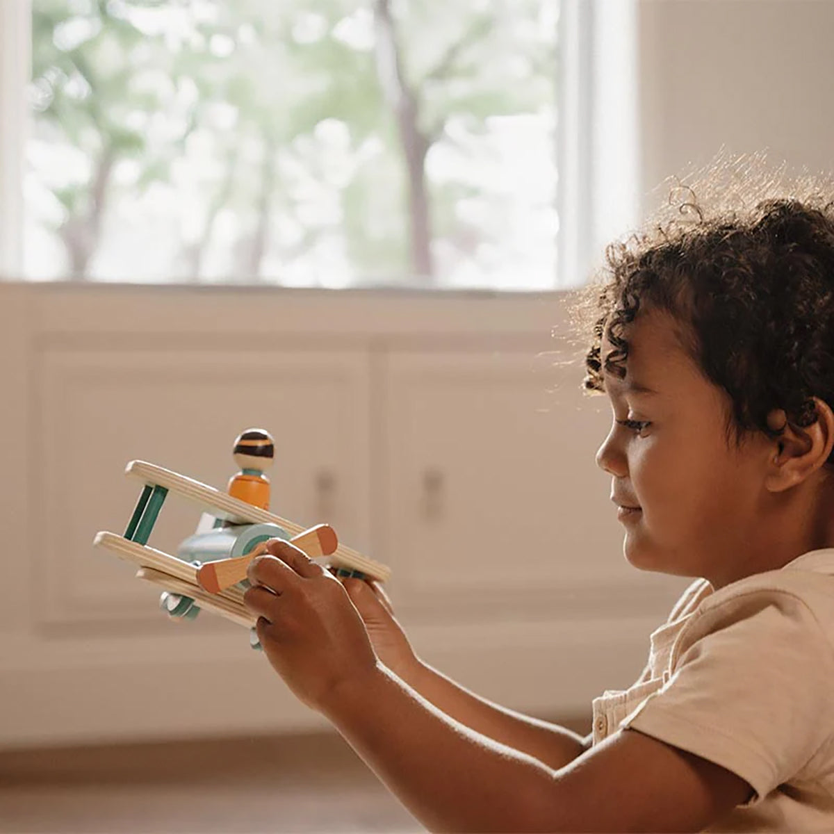 Little Dutch Wooden Aeroplane