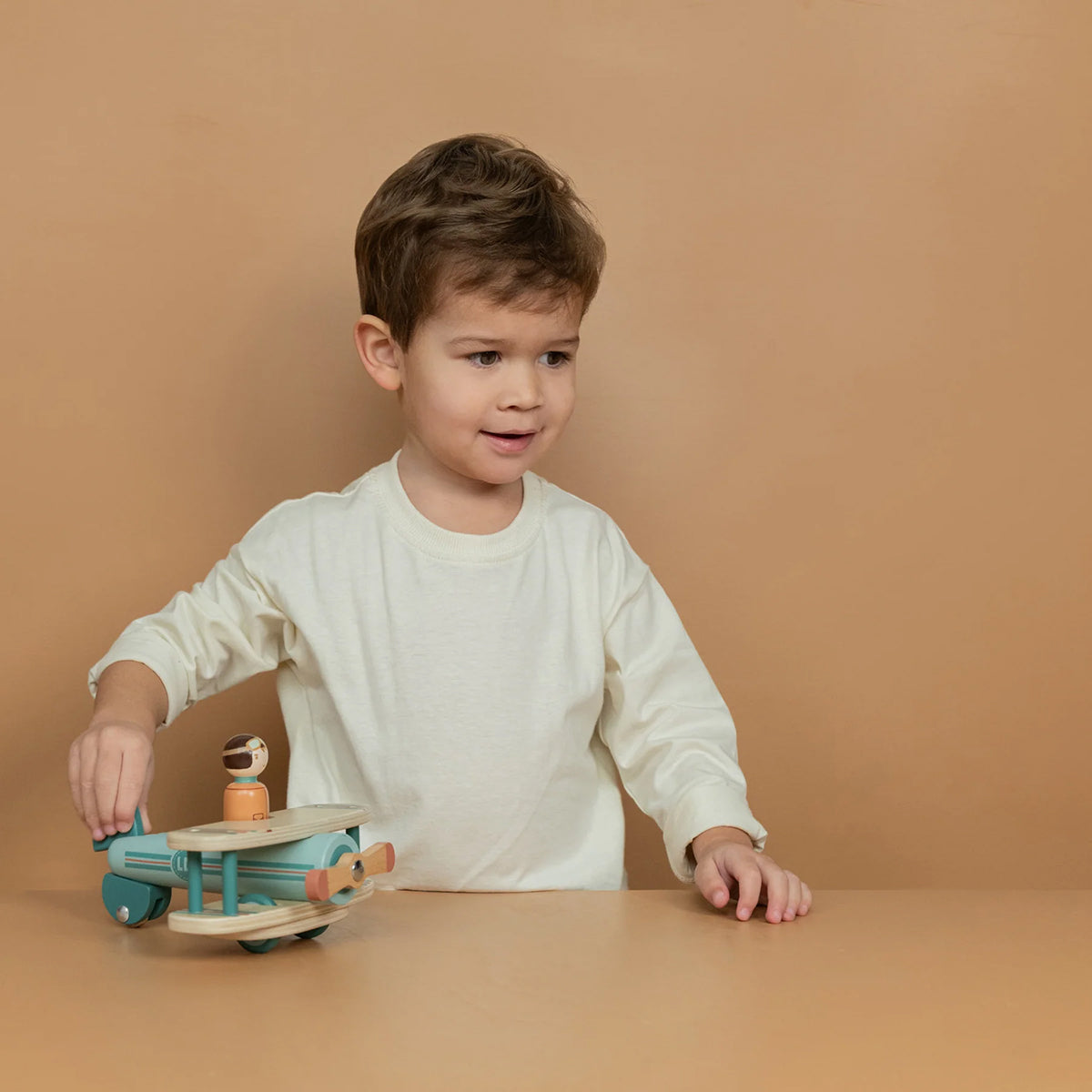 Little Dutch Wooden Aeroplane