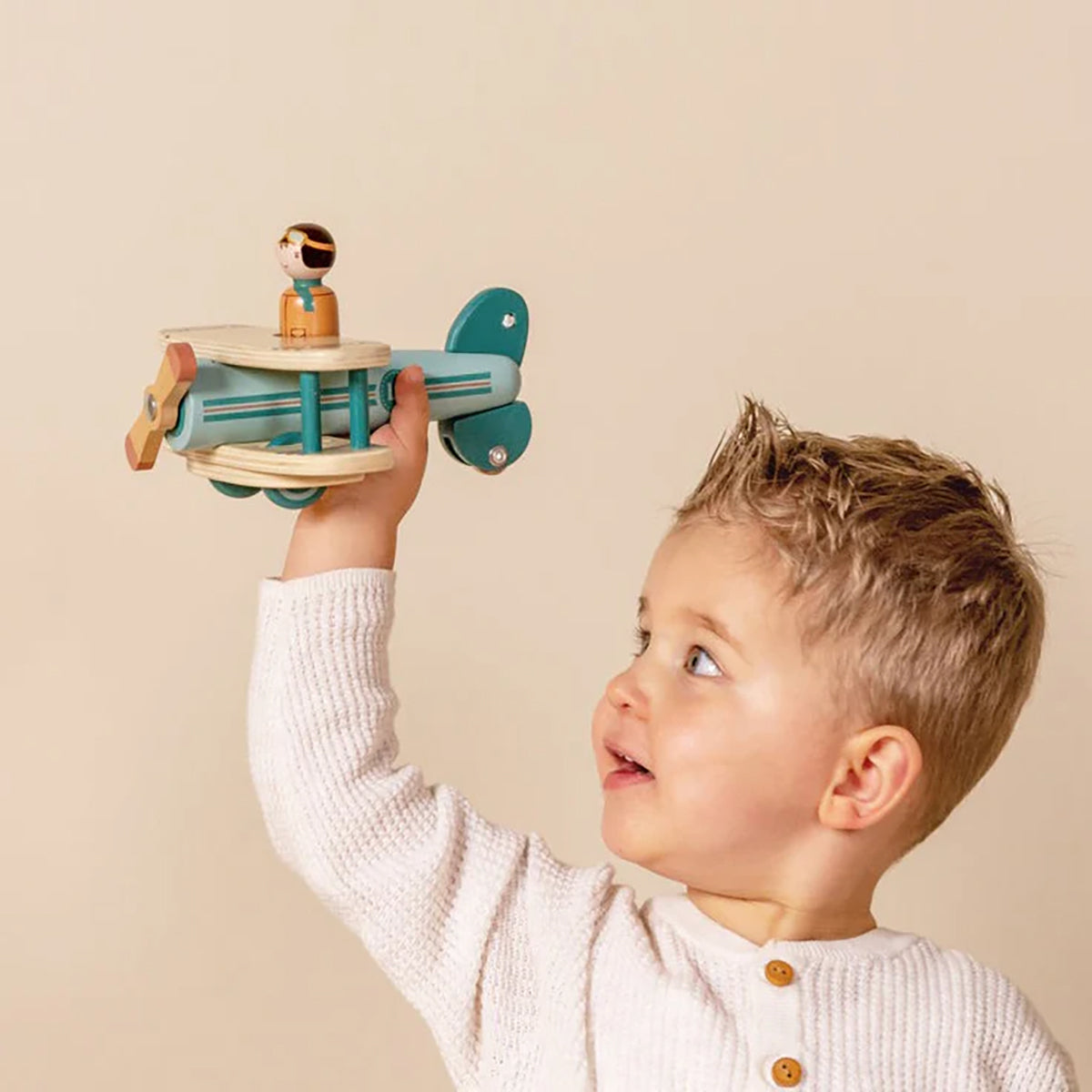 Little Dutch Wooden Aeroplane