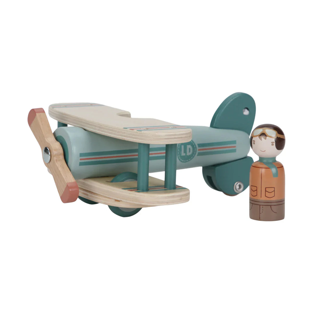 Little Dutch Wooden Aeroplane