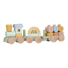 Little Dutch Wooden Block Train - Safari Friends