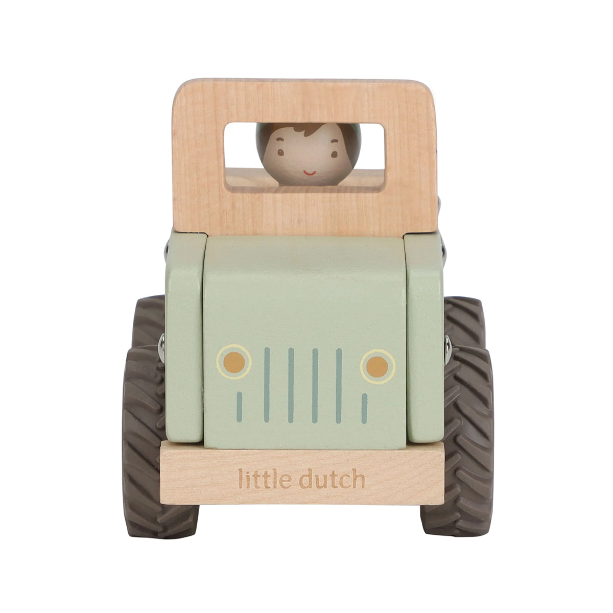 Little Dutch Wooden Wooden safari Jeep with animals