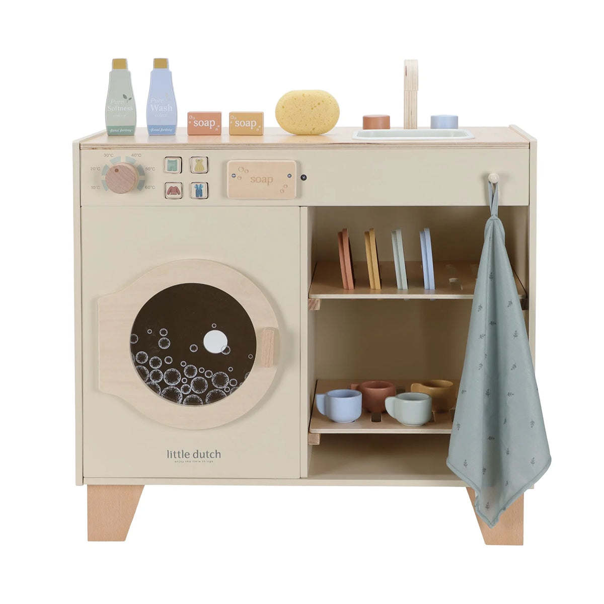 Little Dutch Wooden Washing Machine