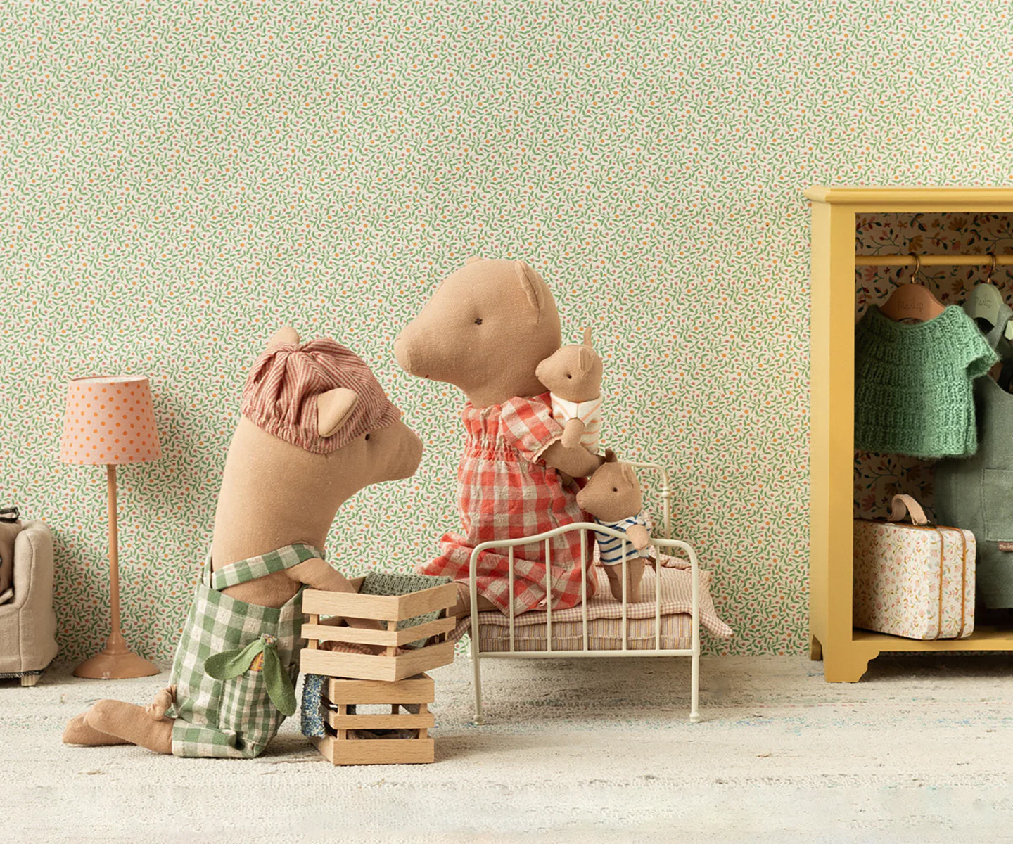 Maileg pig, Baby in Box - Boy