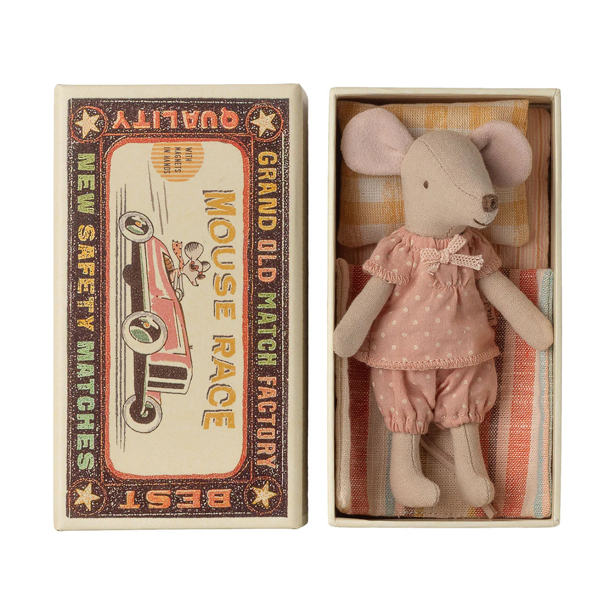 Maileg Big Sister Mouse in Matchbox