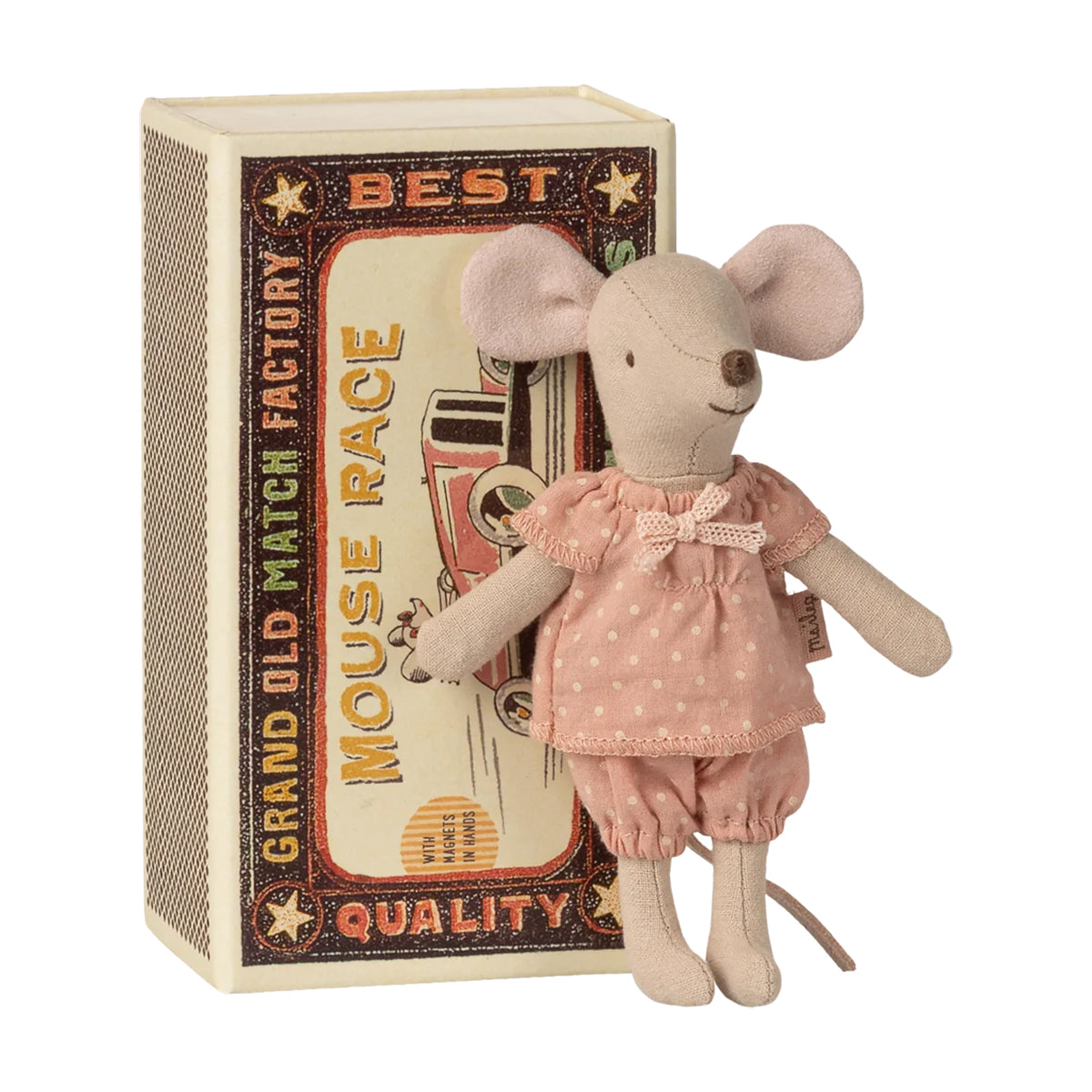 Maileg Big Sister Mouse in Matchbox
