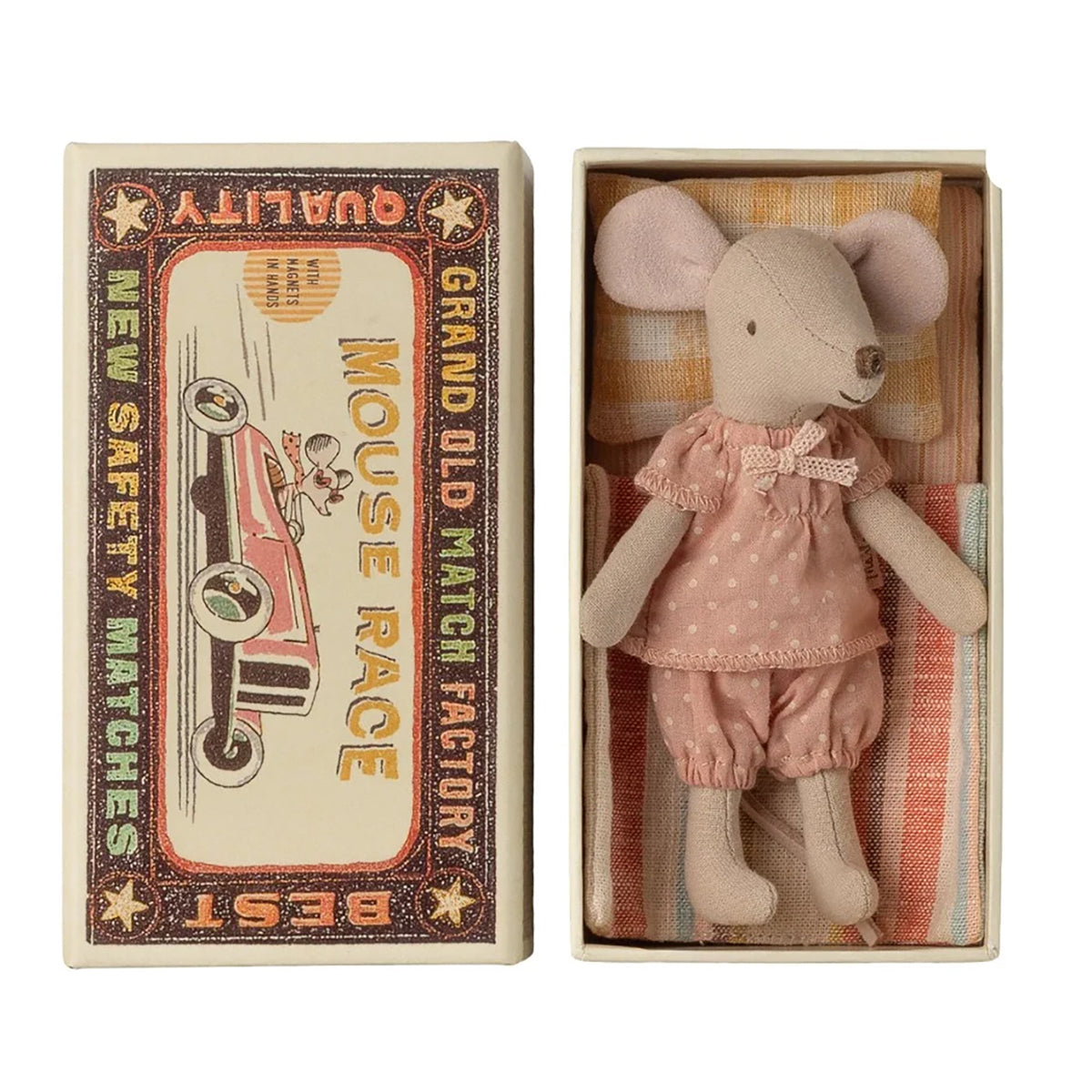 Maileg Big Sister Mouse in Matchbox