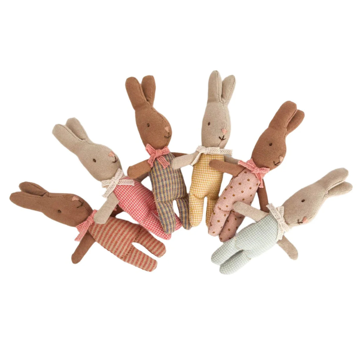 Maileg Rabbit, MY - Red Check