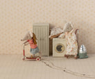 Maileg Wooden Closet, Mouse - Cream