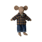 Maileg Dad Mouse - Light Brown