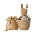 Maileg Easter Egg with Micro Rabbit, Small - Cream Yellow