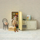 Maileg Miniature Fridge - Yellow