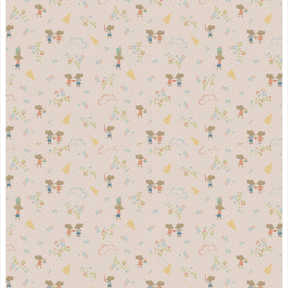 Maileg Gift Wrap Roll - Have A Mice Day