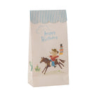 Maileg Small Goodie Bag -  Happy Birthday - Cowboy (Set of 12)