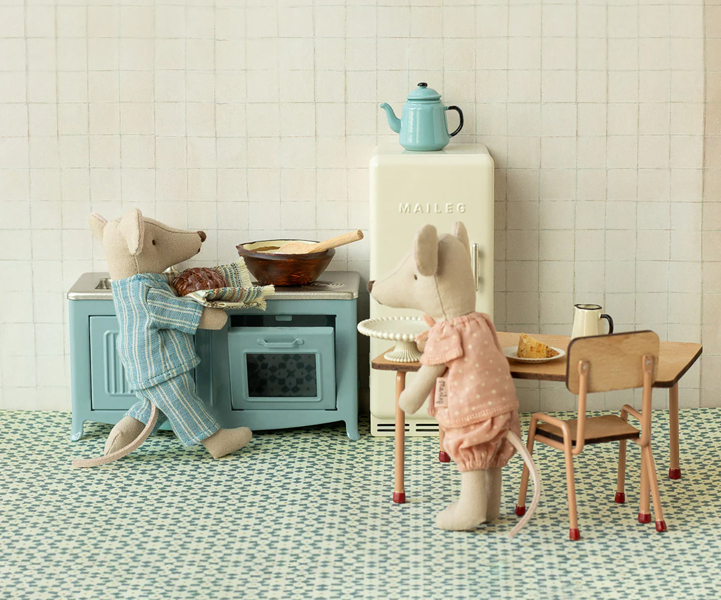 Maileg Mouse Kitchen - Mint