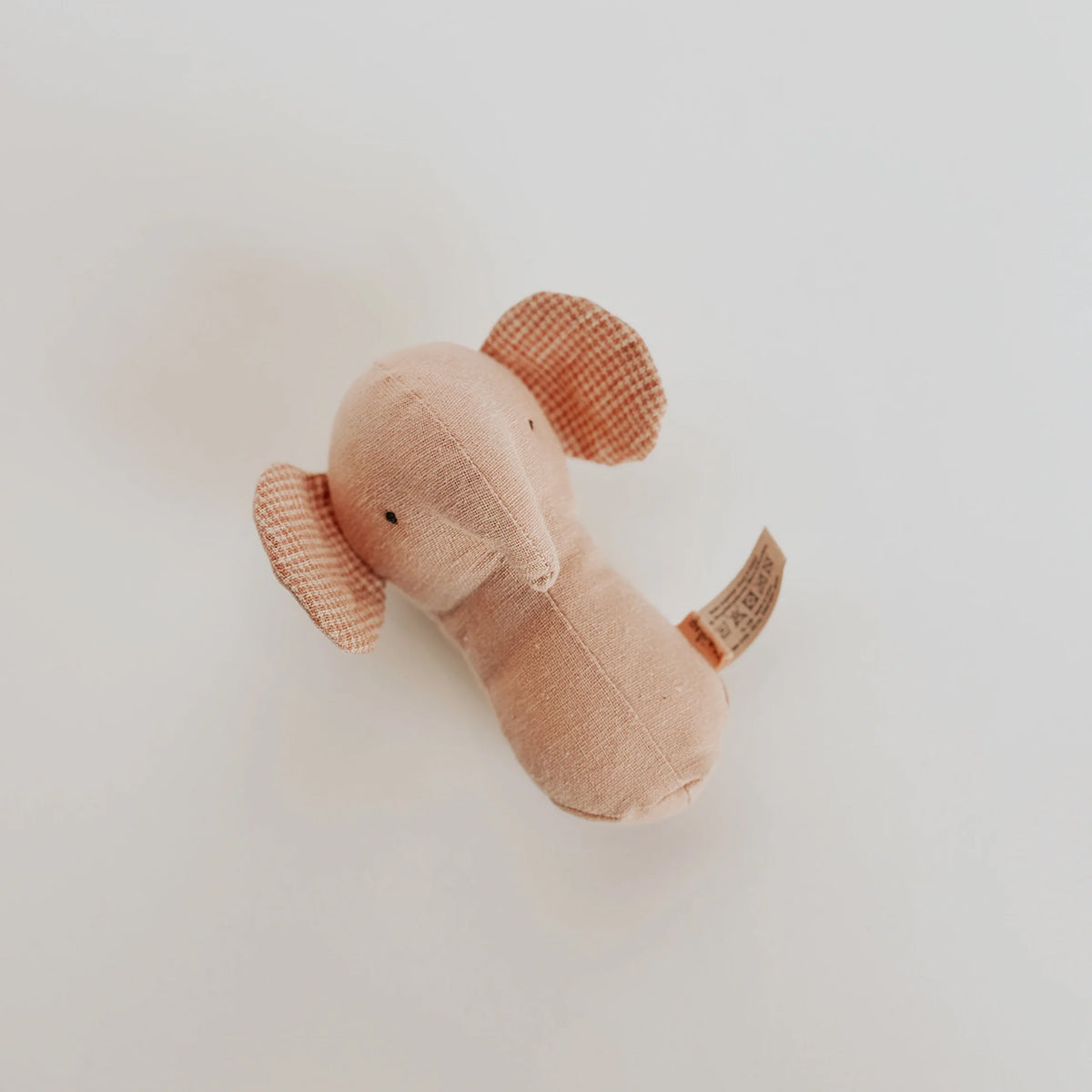 Maileg Lullaby Friends, Elephant Rattle - Rose