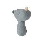 Maileg Lullaby Friends, Rhino Rattle - Dusty Blue