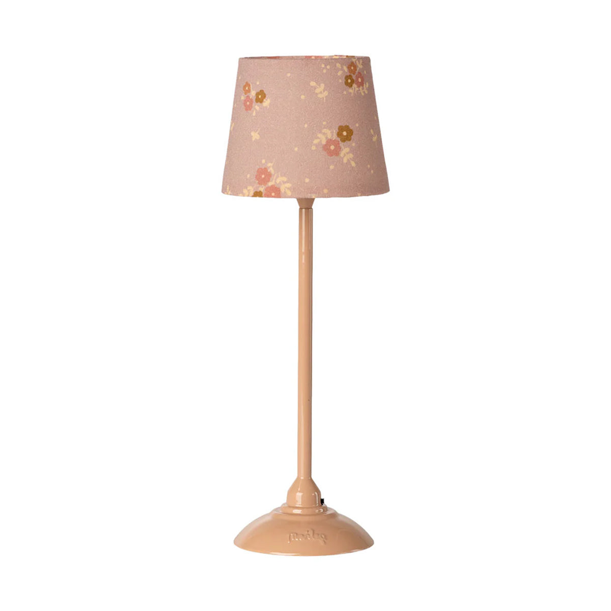 Maileg Miniature Floor Lamp - Dark Powder