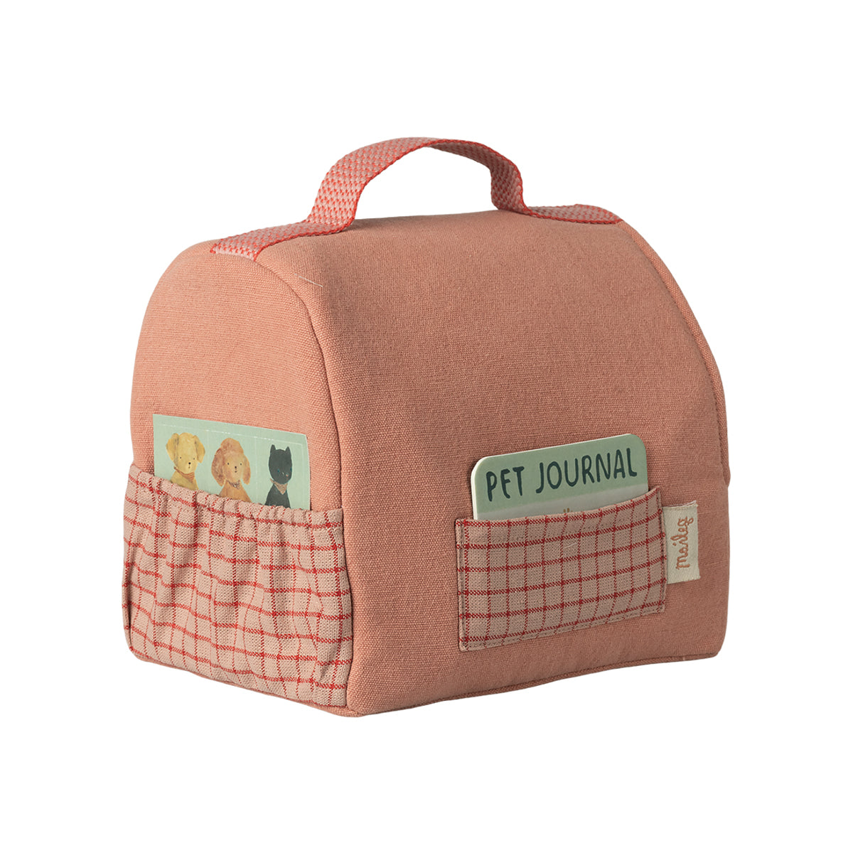 Maileg Pet Carrier - Coral