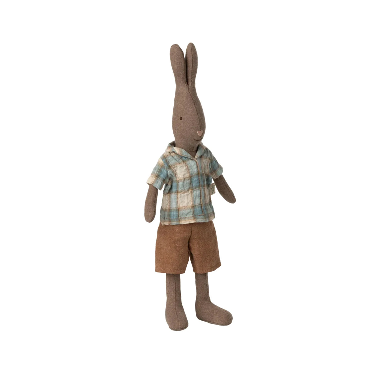 Maileg Rabbit Size 2, Brown - Shirt and Shorts