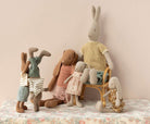 Maileg Rabbit Size 3 - Clssic - Knitted Shirt and Shorts