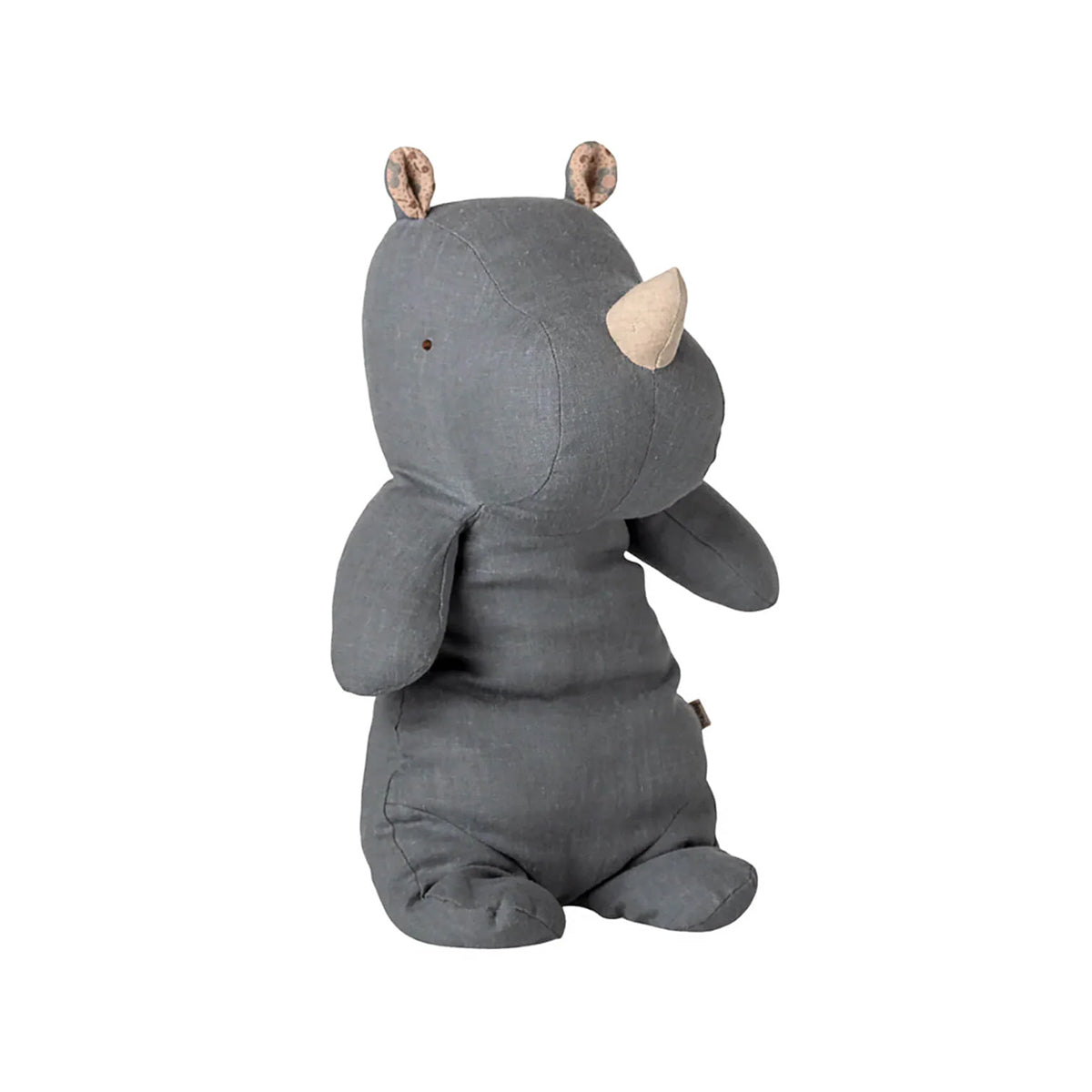 Maileg Safari Friends Rhino, Small - Dusty Blue