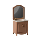 Maileg Sink Dresser with Mirror, Mouse - Dark Powder